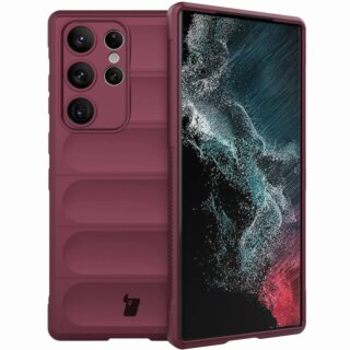 Bizon Case Tur Samsung Galaxy S23 Ultra szilikon tok - lila