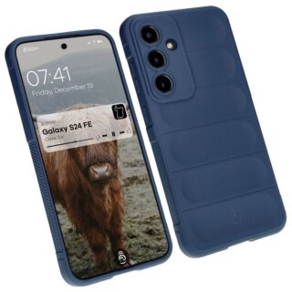 Bizon Case Tur Samsung Galaxy S24 FE szilikon tok - kék