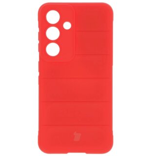 Bizon Case Tur Samsung Galaxy S25 szilikon tok - piros