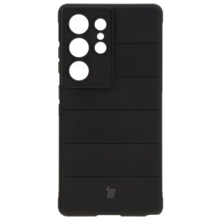 Bizon Case Tur Samsung Galaxy S25 Ultra szilikon tok - fekete