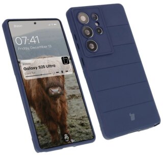Bizon Case Tur Samsung Galaxy S25 Ultra szilikon tok - kék