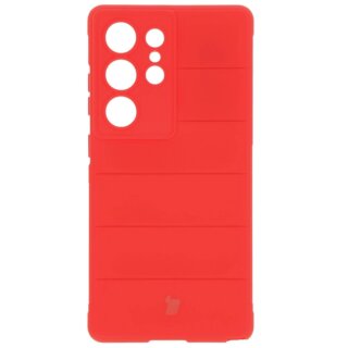 Bizon Case Tur Samsung Galaxy S25 Ultra szilikon tok - piros