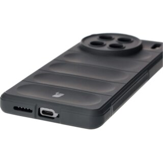 Bizon Case Tur Vivo X90 Pro szilikon tok - sötétszürke