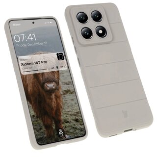 Bizon Case Tur Xiaomi 14T Pro szilikon tok - szürke