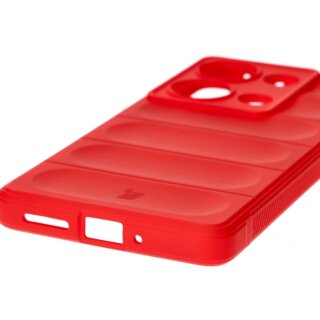 Bizon Case Tur Xiaomi Poco M6 Pro 4G / Xiaomimi Note 13 Pro 4G szilikon tok - piros