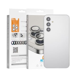 Blueo Samsung Galaxy S24+ Plus kameralencse védő üveg - ezüst