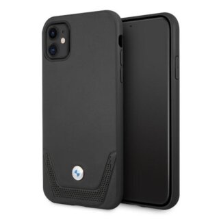 BMW BMHCN61RSWPK iPhone 11 bőr hátlap tok - perforált