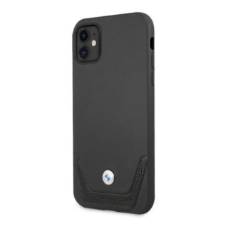 BMW BMHCN61RSWPK iPhone 11 bőr hátlap tok - perforált