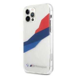 BMW BMHCP12LSKTGT iPhone 12 Pro Max szilikonhátlap tok - tricolor