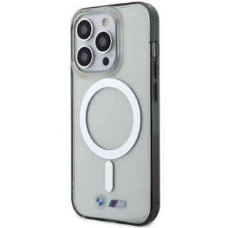 Bmw BMHMP14LHCRS MagSafe iPhone 14 Pro kemény hátlap tok - átlátszó