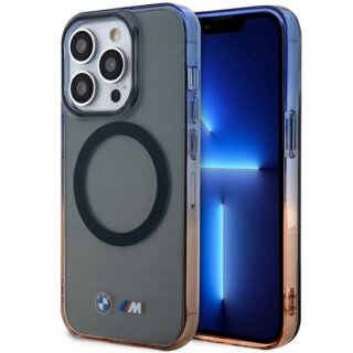 Bmw BMHMP14LHTGE MagSafe iPhone 14 Pro kemény hátlap tok - szürke
