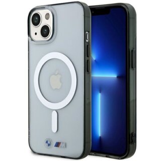 Bmw BMHMP14MHCRS MagSafe iPhone 14 Plus kemény hátlap tok - átlátszó