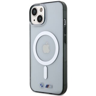 Bmw BMHMP14SHCRS MagSafe iPhone 14 kemény hátlap tok - átlátszó