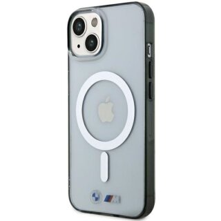 Bmw BMHMP15SHCRS MagSafe iPhone 15 kemény hátlap tok - átlátszó