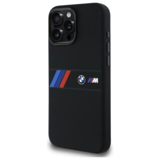 Bmw BMHMP16X23SAXK MagSafe iPhone 16 Pro Max szilikon hátlap tok - fekete