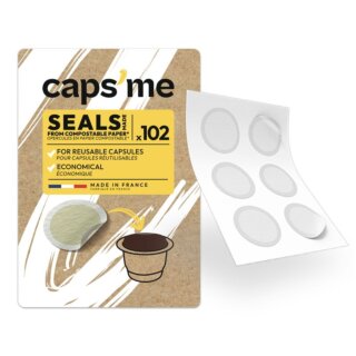 Capsme Nespresso papír fedő kapszulához - 102db