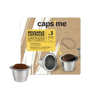 Capsme Nespresso utántölthető kapszula - 3db