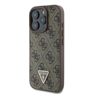 Guess GUHCP16XP4TDPW MagSafe iPhone 16 Pro Max bőr hátlap tok - barna