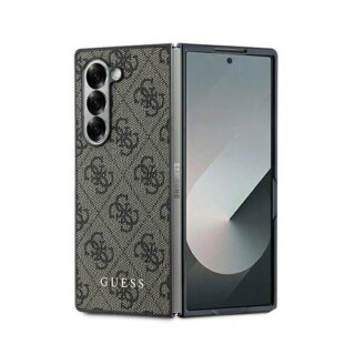 Guess GUHCZFD6GF4GBR Samsung Galaxy Z Fold 6 bőr hátlap tok - barna