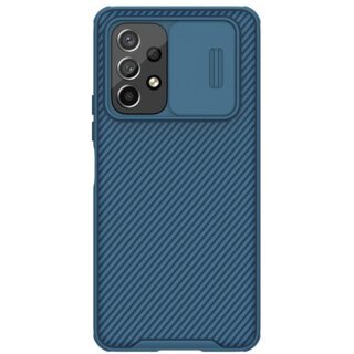 Nillkin Camshield Pro Samsung Galaxy S23+ Plus kemény hátlap tok + kameravédő - kék