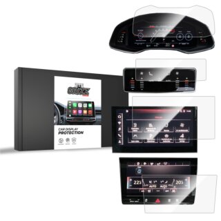 GrizzGlass CarDisplay Ceramic Audi Q8 2018-2024 (4in1) kerámia kijelzővédő fólia