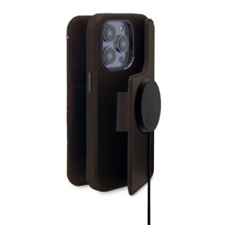 Decoded Detachable Wallet MagSafe iPhone 14 Pro kinyitható és kivehető bőr tok - barna