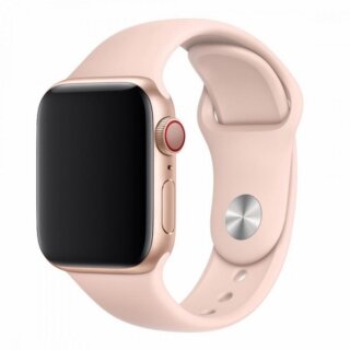 Devia Deluxe Sport Apple Watch 42mm / 41mm / 40mm szilikon szíj - rózsakvarc