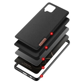 DuxDucis Fino Samsung Galaxy A42 5G hátlap tok - fekete