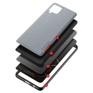 DuxDucis Fino Samsung Galaxy A42 5G hátlap tok - szürke