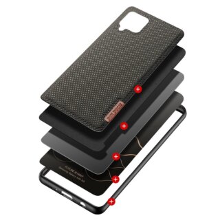 DuxDucis Fino Samsung Galaxy A42 5G hátlap tok - zöld