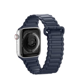 DuxDucis Armor Apple Watch 46mm / 45mm / 44mm / Ultra 49mm  szilikon szíj - kék