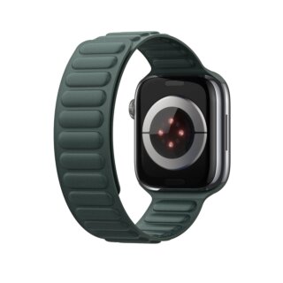 Dux Ducis BL Apple Watch 42mm / 41mm / 40mm mágneses textil szíj - zöld