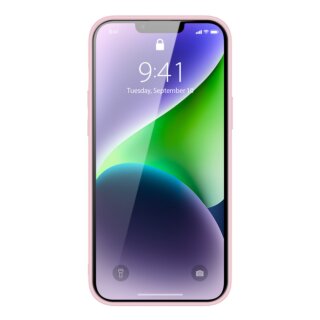 DuxDucis Yolo iPhone 14 Plus bőr hátlap tok - rózsaszín