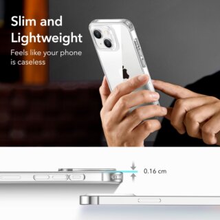 ESR Project Zero iPhone 14 Plus szilikon hátlap tok - átlátszó