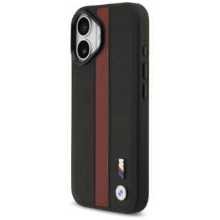 BMW M Perforated MagSafe iPhone 17 kemény hátlap tok - piros