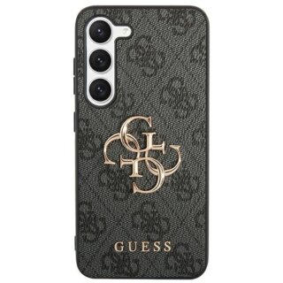 Guess GUHCS24M4GMGGR Samsung Galaxy S24+ Plus bőr hátlap tok - rózsaszín