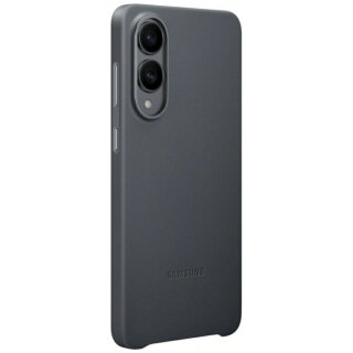 Samsung Kindsuit Samsung Galaxy S25 Edge bőr hátlap tok - fekete