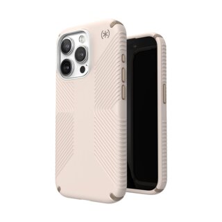 Speck Presidio2 Grip iPhone 15 Pro ütésálló kemény hátlap tok - bézs