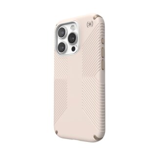 Speck Presidio2 Grip iPhone 15 Pro ütésálló kemény hátlap tok - bézs