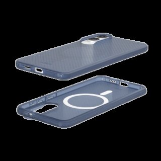 UAG Urban Armor Gear Dot Magnet MagSafe Samsung Galaxy S25 Edge ütésálló kemény hátlap tok - kék