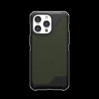 UAG Urban Armor Gear Metropolis LT MagSafe iPhone 15 Pro Max ütésálló kemény hátlap tok - zöld