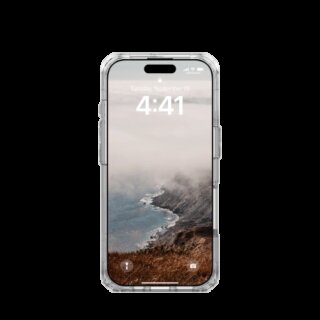 UAG Urban Armor Gear Plyo XTE MagSafe iPhone 16 Pro ütésálló kemény hátlap tok kitámasztóval - átlátszó