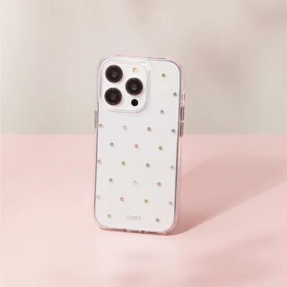 Uniq Coehl Solitaire iPhone 14 Pro ütésálló kemény hátlap tok - átlátszó