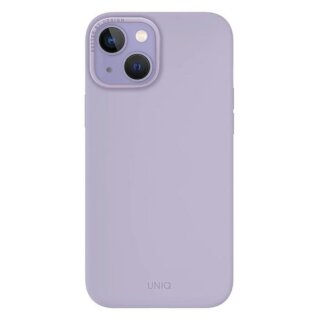 Uniq Lino iPhone 14 Plus szilikon hátlap tok - lila