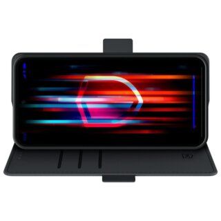 3mk Wallet Samsung Galaxy A26 5G kinyitható bőr tok - fekete