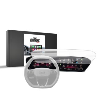 GrizzGlass CarDisplay CeramicFilm Audi Q6 e-tron (2024-2025) autó kerámia kijelzővédő fólia