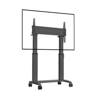 North Bayou GF100 TV padlóállvány 75"-100" (görgős, motoros)