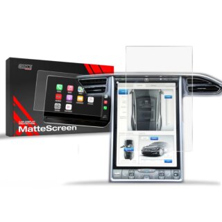 GrizzGlass CarDisplay MatteScreen Tesla Model S (2012-2020) 17” központi kijelzővédő fólia - matt