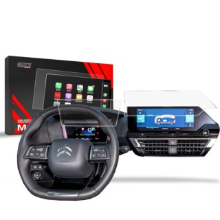 GrizzGlass CarDisplay Ceramic Citroen C4 3 10 2021-2024 (2in1) kerámia kijelzővédő fólia