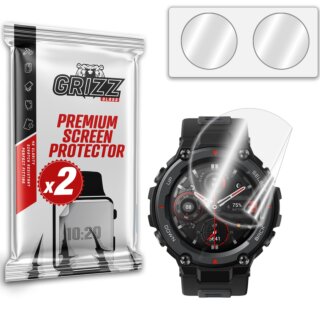 GrizzGlass CeramicFilm Amazfit T-Rex Pro kerámia kijelzővédő fólia - 2db